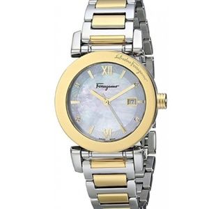 Ferragamo Women's FP1870014 Salvatore Diamonds MOP